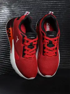 ABROS Boys Red Mesh Running Shoes