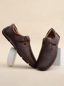 Big Fox Men Brown Shoe-Style Sandals