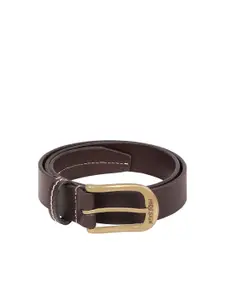 Hidesign Men Brown Leather Belt