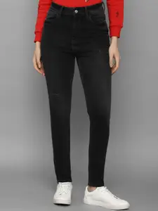 Allen Solly Woman Women Black Skinny Fit Jeans