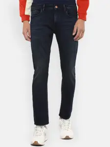 Louis Philippe Jeans Men Navy Blue Slim Fit Jeans