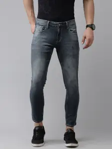 SPYKAR Men Kano Slim Fit Heavy Fade Stretchable Mid Rise Jeans