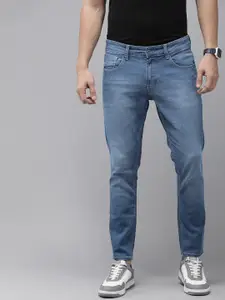 SPYKAR Men Kano Slim Fit Heavy Fade Stretchable Jeans
