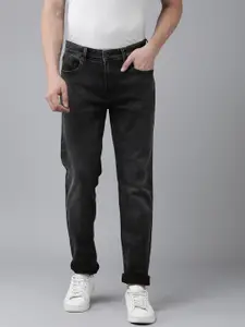 SPYKAR Men Ricardo Comfort Fit Mid-Rise Heavy Fade Stretchable Jeans