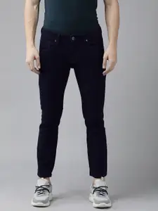 SPYKAR Men Kano Slim Fit Heavy Fade Stretchable Jeans