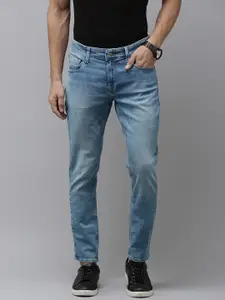 SPYKAR Men Slim Fit Faded Jeans