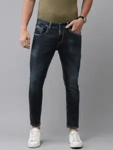 SPYKAR Men Mid-Rise Slim Fit Light Fade Stretchable Jeans