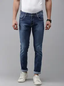 SPYKAR Men Slim Fit Low-Rise Light Fade Stretchable Jeans
