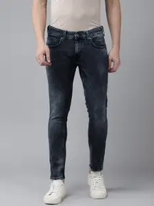 SPYKAR Men Kano Slim Fit Heavy Fade Stretchable Jeans