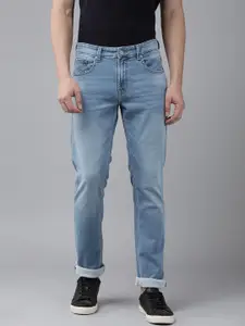 SPYKAR Men Rover Regular Fit Mid-Rise Light Fade Stretchable Jeans
