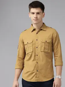 SPYKAR Slim Fit Pure Cotton Casual Shirt