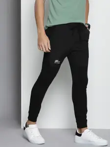 The Indian Garage Co Men Black Slim Fit Casual Joggers