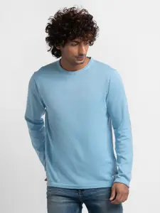SPYKAR Pure Cotton Solid Pullover Sweaters