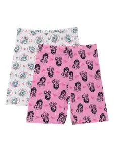 Bodycare Kids Girls Pack Of 2 Assorted Printed Cotton Shorts