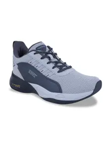 Campus Men Grey Mesh Running Shoes