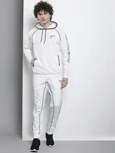 The Indian Garage Co Men Typography Printed Tracksuit