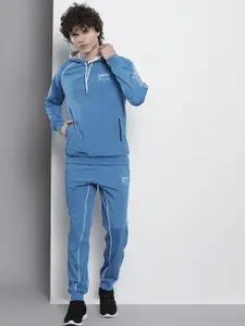 The Indian Garage Co Men Typography Printed Tracksuit