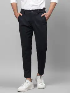 Being Human Men Navy Blue Cropped Jeans