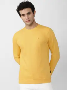 Van Heusen Sport Men Yellow Sweatshirt