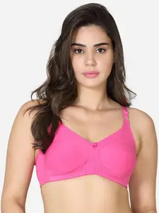 VStar Pink Double layered moulded full coverage bra