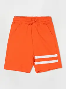 Fame Forever by Lifestyle Boys Orange Solid Shorts