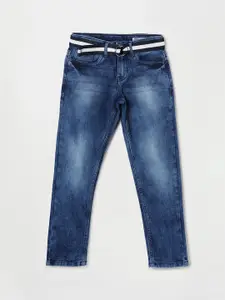 Fame Forever by Lifestyle Boys Blue Heavy Fade Stretchable Jeans