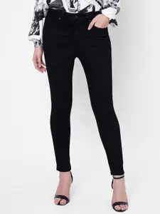 Pepe Jeans Women Black High-Rise Clean look Jeans