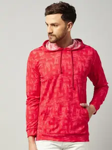 GRITSTONES Men Red Printed Pullover