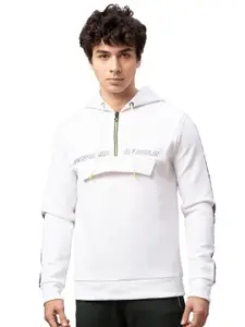 Being Human Men White Printed Sweatshirt