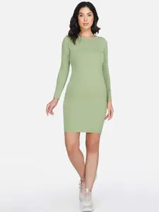 NEU LOOK FASHION Women Green Bodycon Dress