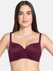Amante Solid Padded Wired Smooth Moves T-Shirt Bra - BRA81601
