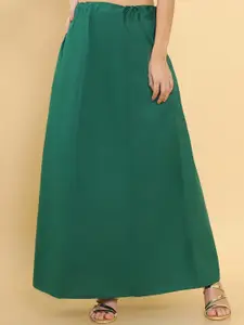 Soch Women Green Solid Saree Shape-wear