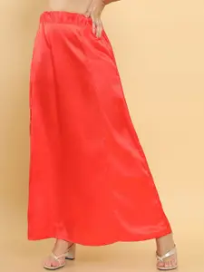 Soch Women Red Solid Saree Shapewear