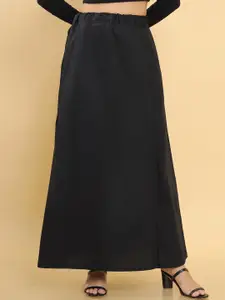 Soch Women Black Solid Petticoat