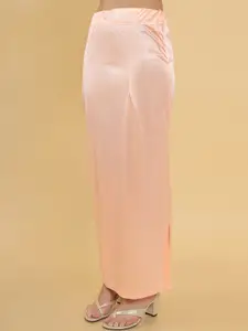 Soch Women Peach Solid Petticoat