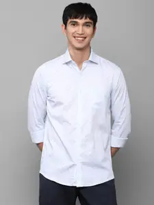 Allen Solly Men Blue Slim Fit Printed Casual Shirt