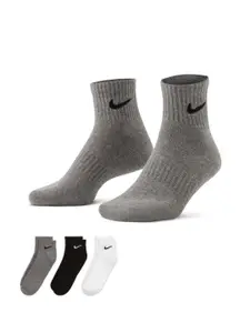 Nike Men Pack of 3 Everyday Cushioned Ankle Length Training Socks