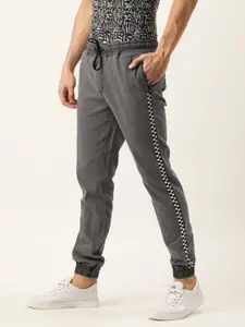 IVOC Men Charcoal Jogger Stretchable Jeans