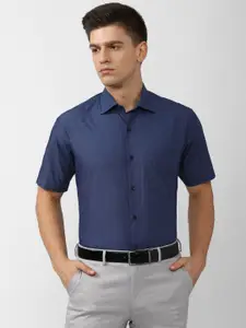 Van Heusen Men Blue Formal Shirt