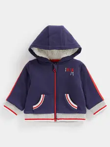 mothercare Boys Typography Print Hooded Sweatshirt
