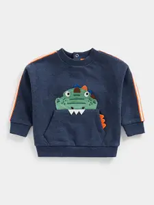 mothercare Boys Graphic Print Cotton Sweatshirt