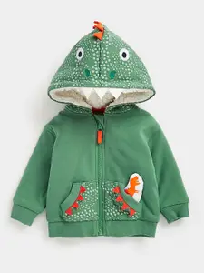 mothercare Boys Hooded Sweatshirt With Applique Detail