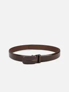 Van Heusen Men Brown Leather Formal Belt