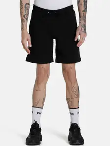 Puma Men Black Downtown Regular Fit Outdoor Sports Shorts