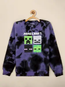Kids Ville Boys Minecraft Printed Sweatshirt