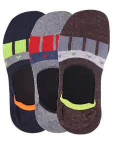 Dollar Socks Men Pack of 3 Assorted Shoe Liner Cotton Socks