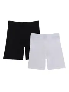 Bodycare Kids Pack Of 2 Girls Cotton Shorts