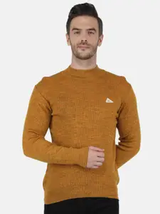 Monte Carlo Men Yellow Pullover Sweater