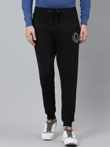 Beverly Hills Polo Club Men Black Solid Cotton Joggers