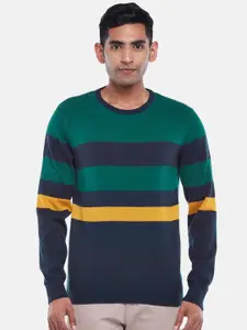BYFORD by Pantaloons Men Striped Long Sleeves Pullover